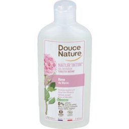 Douce nature gel intimo agua de rosas 250ml.