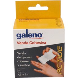 Galeno galeno venda cohesiva 5 cm x 4,5 m blanco 1 un