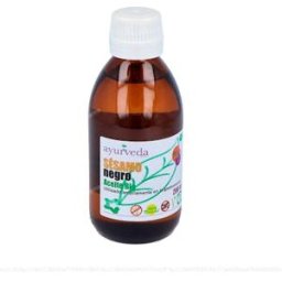 Ayurveda autentico aceite de sesamo negro 200 ml