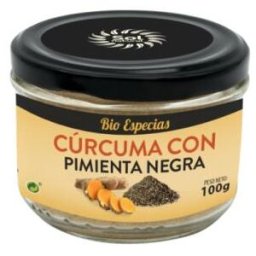 Solnatural curcuma con pimienta negra 100gr. bio