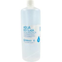 Adesco agua destilada adesco (desioniz)1l