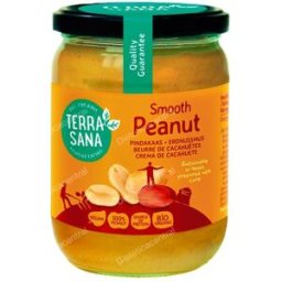 Terrasana crema de cacahuete sin sal 500gr.