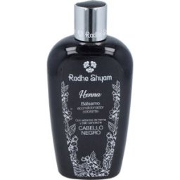 Radhe shyam balsamo acondicionador henna color negro 250ml.
