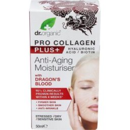 Dr. organic crema antiedad pro-collagen plus s. dragon 50ml.
