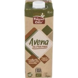La finestra sul cielo bebida vegetal de avena 1lt 6uds. bio sg vegan