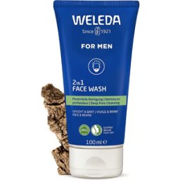 Weleda weleda gel limpiador rostro-barba 2 en 1 hombre 100 ml