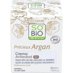 So bio etic crema de dia antiedad hialuronico-argan 50ml. bio