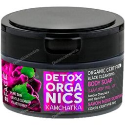 Natura siberica detox jabon corporal limpiador negro 200ml. eco