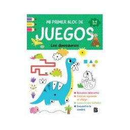 Contenido en Movimiento Mi Primer Bloc De Juegos- Los Dinosaurios