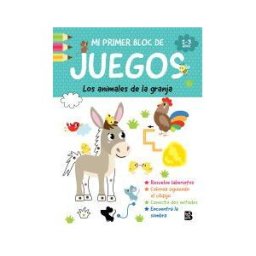 Contenido en Movimiento Mi Primer Bloc De Juegos- Animales De La Granja