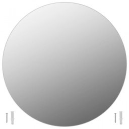 Vidaxl Espejo de Pared Redondo Vidrio 60 cm
