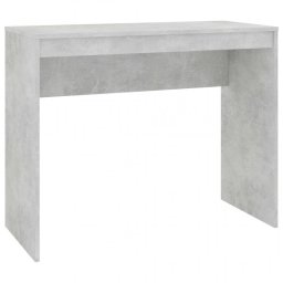 VidaXL Escritorio de Aglomerado 90x40x72cm Gris Hormigón