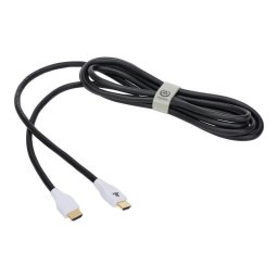 Cable HDMI PowerA 3 m HDMI 2.1 ARC HDR Negro/Gris