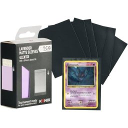 Konix Fundas Para Cartas Trading Mate Lavanda 66 X 91 Mm, Pack 100 Unidades