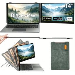 Monitor Blackview SCM6 14" FullHD 60Hz IPS Portátil USB-C Protección Ocular Altavoces