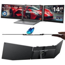 Monitor Blackview DCM5 14" FullHD 60Hz IPS Doble Pantalla USB-C Ultrafino