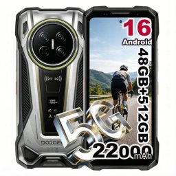Doogee V Max 2 5G 16GB 6,78" 512GB Negro batería 22000 mAh