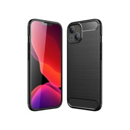 Funda para móvil DLH DY-PS4915 Cover silicona negra para iPhone 14 6,1