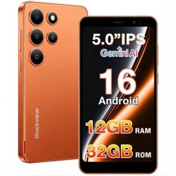 Blackview Wave 2C 4G 3GB 5" 32GB Naranja Doble SIM