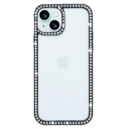 Funda para móvil La Casa de las Carcasas Bumper Perlitas Transparente Elegante para iPhone 13 Mini