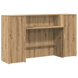 Mostrador de recepción VidaXL Madera de ingeniería 180 cm