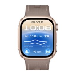 Huawei WATCH D3 Bluetooth NFC 40mm Caja dorada Correa cuero arena Talla única