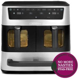 Freidora de aire Cuisinart AFT13XSSE 13,6 L 2400 W doble cesta revestimiento cerámico