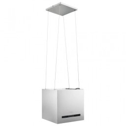 VidaXL Campana Decorativa de Isla 37cm D Acero Inoxidable