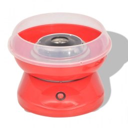 VidaXL Máquina de Algodón de Azúcar Roja
