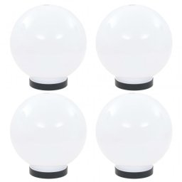 VidaXL Pack 4 Lámparas LED Esféricas E27 20cm