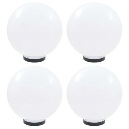 VidaXL Pack 4 Lámparas LED Esféricas E27 30cm