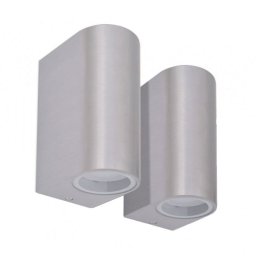 VidaXL Pack 2 Lámparas de Pared para Exterior 50W GU10