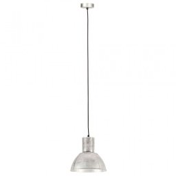 VidaXL Lámpara Colgante Redonda 28.5cm E27 Plata