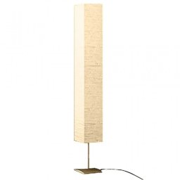 VidaXL Lámpara de Pie con Soporte de Acero 3xE14 Beige