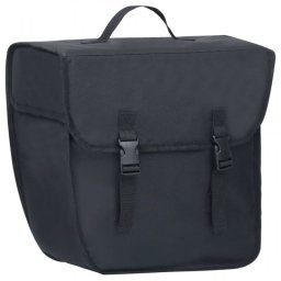 VidaXL Bolsa para Bicicleta 21L Negra