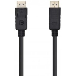 Aisens Cable Displayport V1.2 4K@60HZ, DP/M-DP/M, Negro, 10m