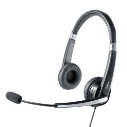 Auriculares Jabra UC Voice 550 Duo con cable USB y Bluetooth Cancelación de Ruido Oficina Negro