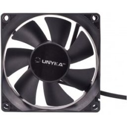 Unyka ch 51786, Carcasa del ordenador, Ventilador, 8 cm, 2000 RPM, 19 dB, 1 Ventilador(es)