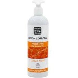 Naturabio cosmetics locion corporal nutritiva miel-avena 500ml. bio
