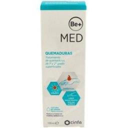 Be+ be+ med crema quemaduras 100 ml
