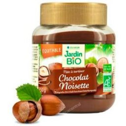 Jardin bio crema de cacao con avellanas 350gr. bio