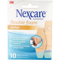 futuro 3m nexcare aposito active 360 adh 10 un surt piel res/agua