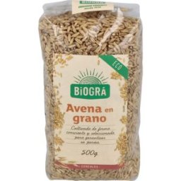 Biogra avena en grano 500gr. bio - biogra