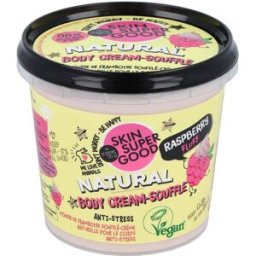 Skin super good crema de suffle corporal raspberry fluff 360ml.