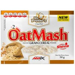 Amix mr poppers unidosis oatmash-avena 50 gr chocolate blanco