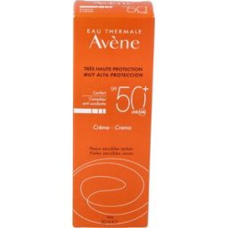 Avene crema solar spf 50+ 50ml.