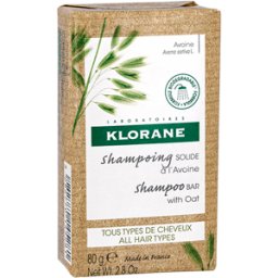 Klorane klorane champu solido a la avena 80 g