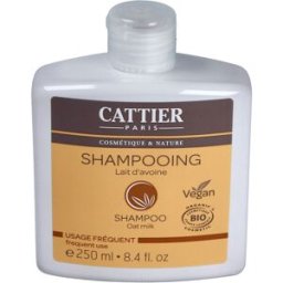 Cattier champu uso frecuente leche de avena 250ml.