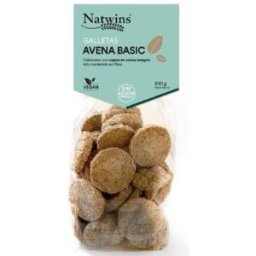 Natwins galletas de avena basic 200gr.