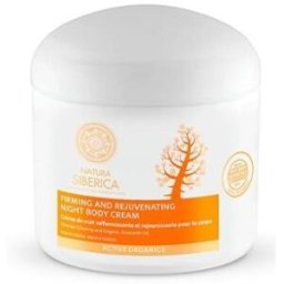 Natura siberica crema de noche corporal reafirmante 370ml.
